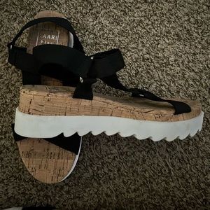 Kaari blue Selena sandals